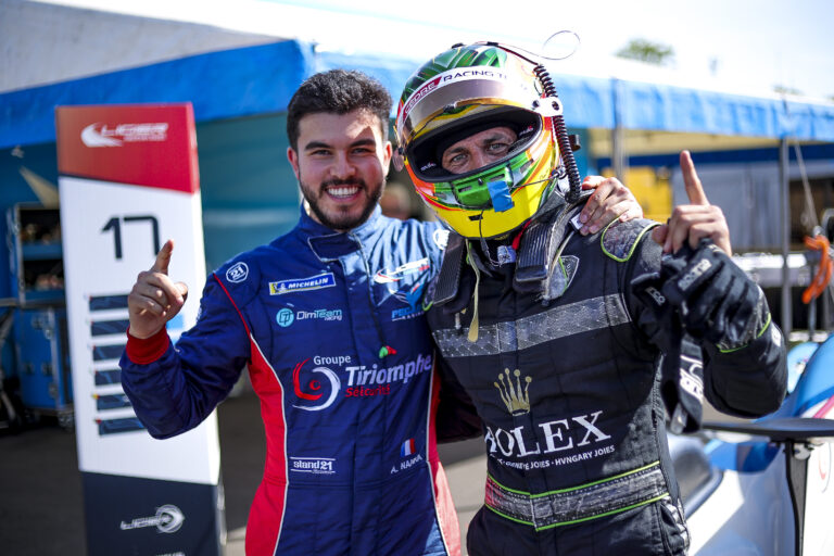 NAHRA Anthony (fra), Pegasus Racing, Ligier JS P4, portrait, ENJALBERT Dimitri (fra), Pegasus Racing, Ligier JS P4, portrait during the Heat 2 of the 2022 Ligier Endurance Series on the Imola Circuit from May 12 to 14, in Imola, Italy - Photo Paulo Maria / DPPI