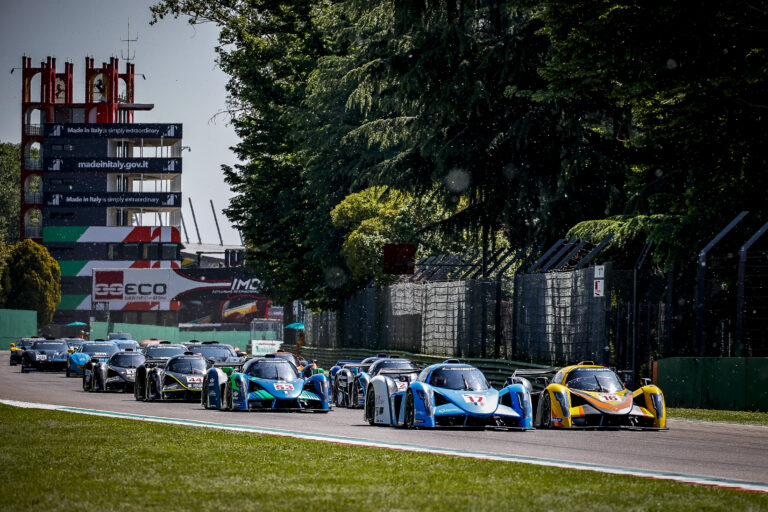 17 NAHRA Anthony (fra), ENJALBERT Dimitri (fra), Pegasus Racing, Ligier JS P4, action during the Heat 2 of the 2022 Ligier Endurance Series on the Imola Circuit from May 12 to 14, in Imola, Italy - Photo Paulo Maria / DPPI