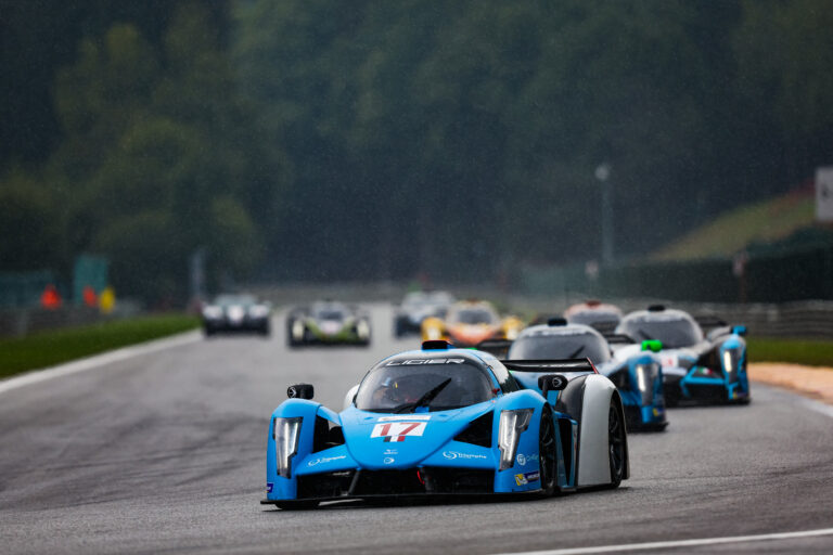 17 NAHRA Anthony (fra), ENJALBERT Dimitri (fra), Pegasus Racing, Ligier JS P4, action during the Heat 5 of the 2022 Ligier European Series on the Circuit de Spa-Francorchamps from September 23 to 25, in Francorchamps, Belgium - Photo Florent Gooden / DPPI