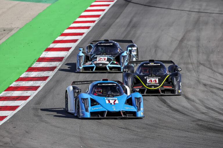 17 NAHRA Anthony (fra), ENJALBERT Dimitri (fra), Pegasus Racing, Ligier JS P4, action during the Heat 6 of the 2022 Ligier European Series on the Algarve International Circuit from October 14 to 16, in Portimao, Portugal - Photo Paulo Maria / DPPI