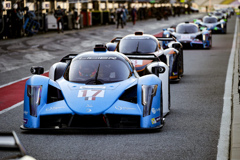 17 NAHRA Anthony (fra), ENJALBERT Dimitri (fra), Pegasus Racing, Ligier JS P4, action during the Heat 6 of the 2022 Ligier European Series on the Algarve International Circuit from October 14 to 16, in Portimao, Portugal - Photo Paulo Maria / DPPI